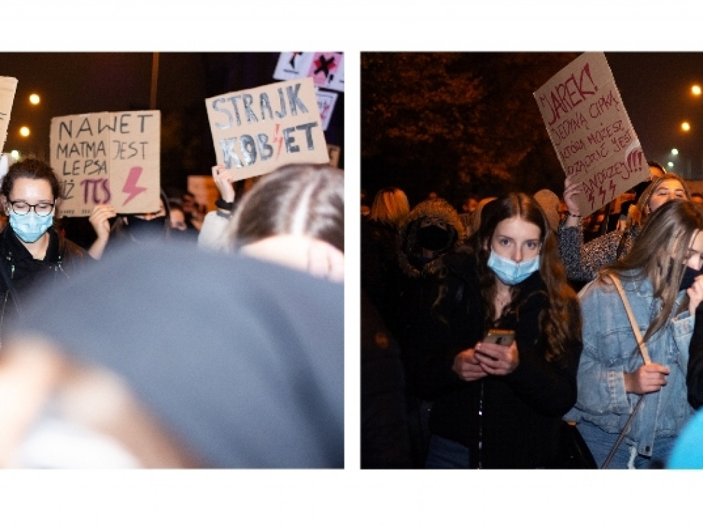 Strajk Dziewczyn Wrzesińskich w obiektywie Piotra Nowaka