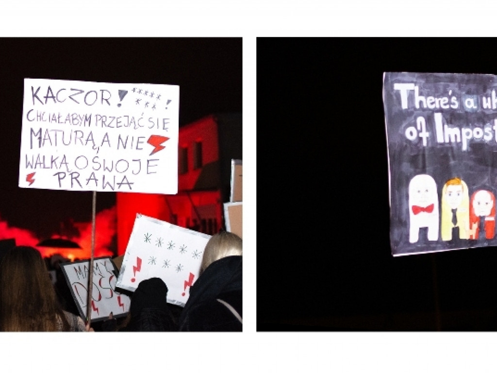 Strajk Dziewczyn Wrzesińskich w obiektywie Piotra Nowaka