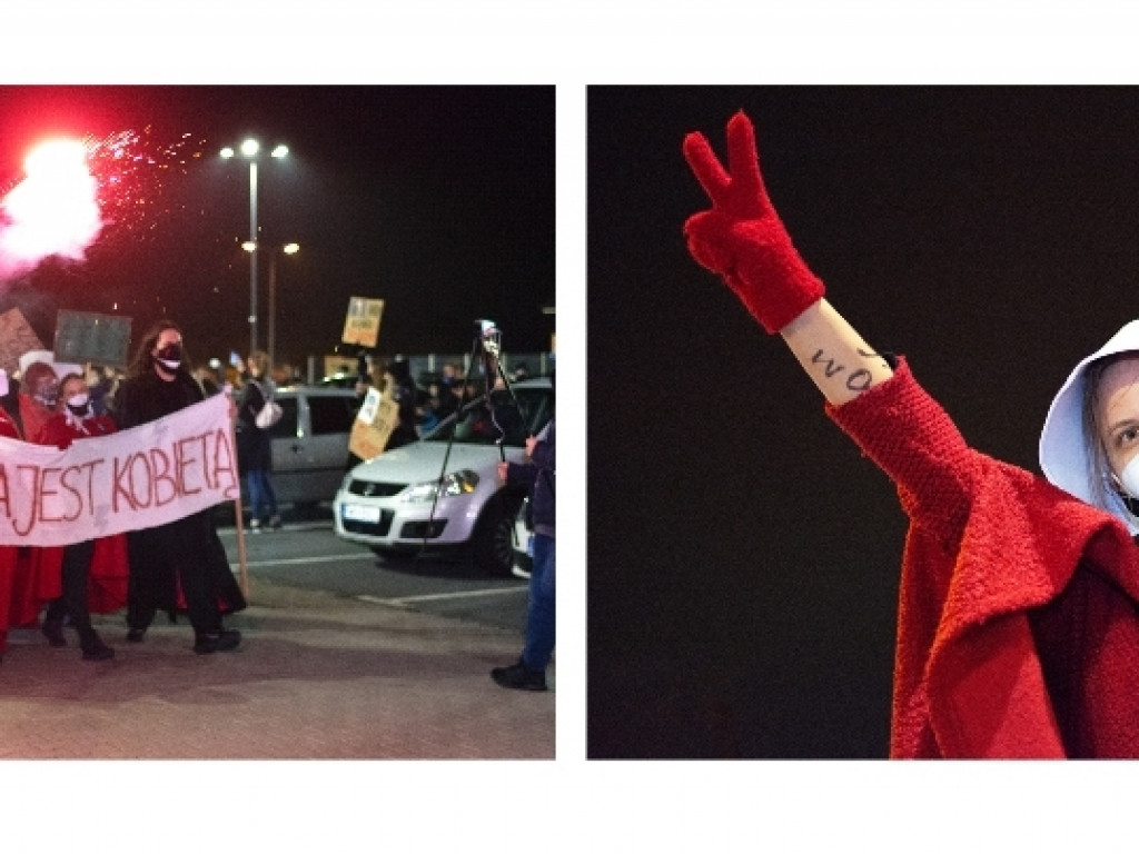 Strajk Dziewczyn Wrzesińskich w obiektywie Piotra Nowaka