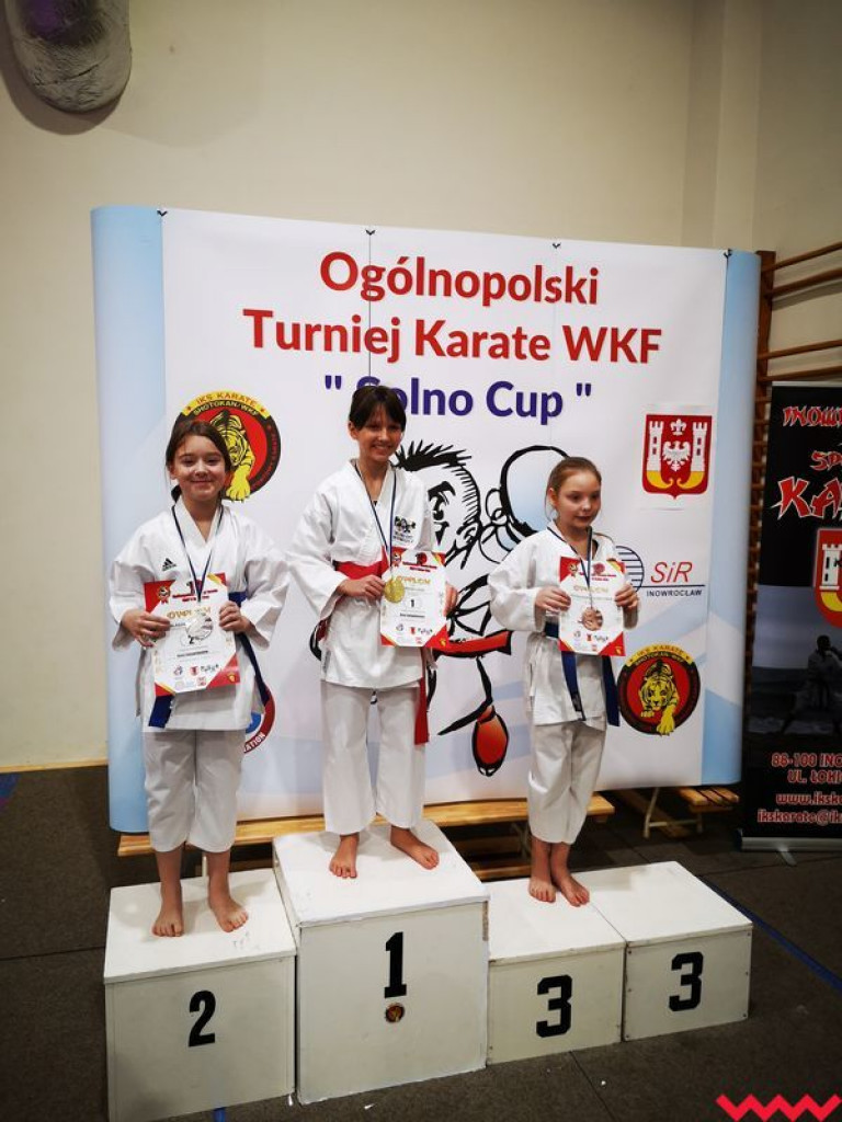 Medale zawodników Wrzesińskiego Klubu Karate na koniec sezonu