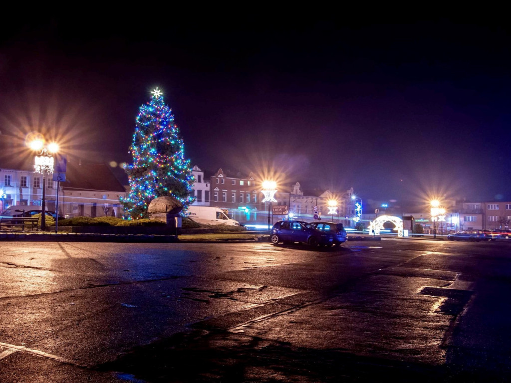 Tak wygląda świąteczna iluminacja Miłosławia. Zobaczcie zdjęcia