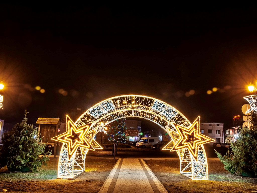 Tak wygląda świąteczna iluminacja Miłosławia. Zobaczcie zdjęcia