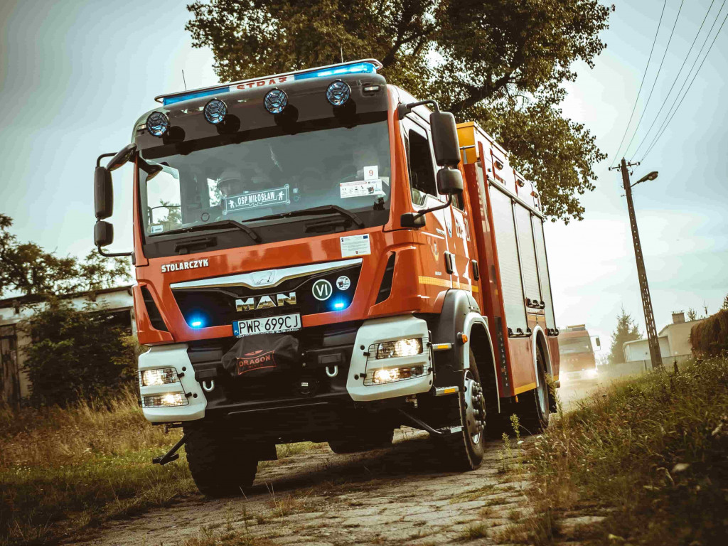  Druhowie z OSP Miłosław przed obiektywem. Męska sesja do kalendarza