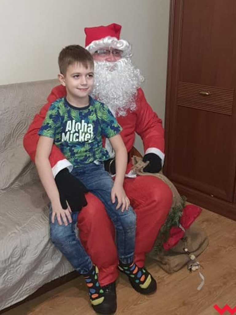 Długo wyczekiwany Mikołaj nie zapomniał o dzieciach w Zapowiedni