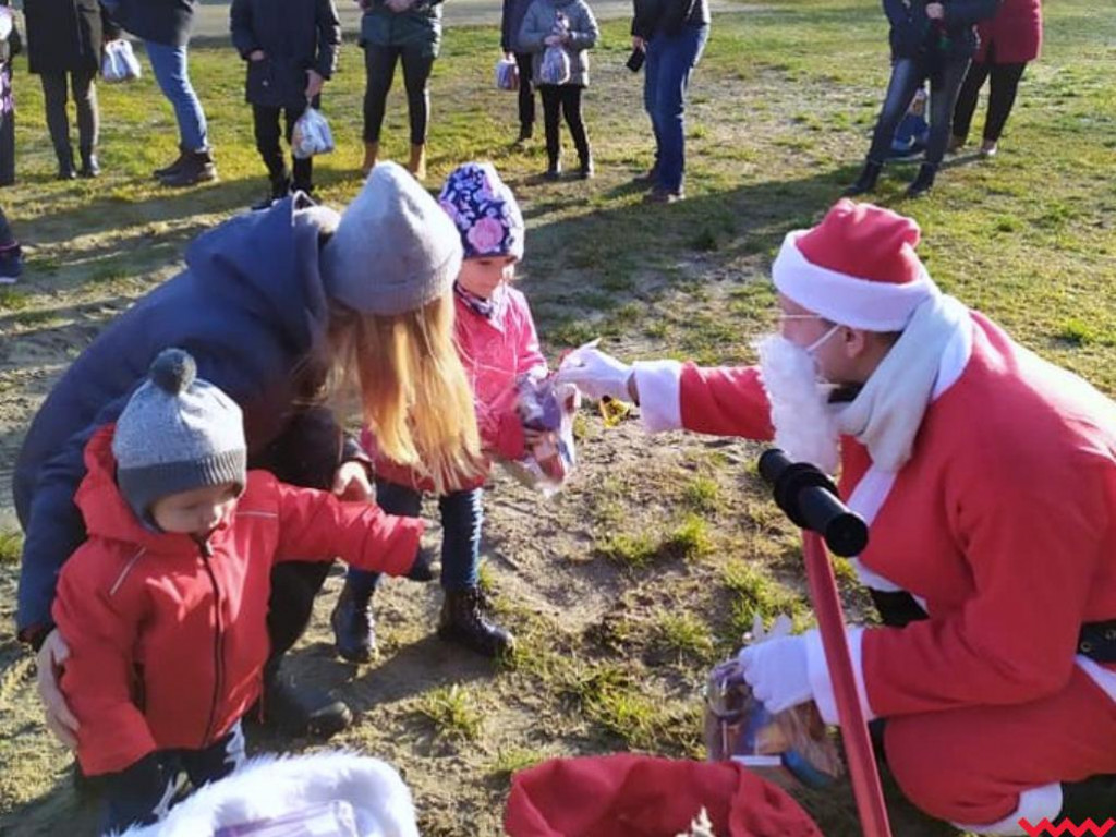 Święty Mikołaj nie zawiódł i pojawił się z wizytą w Rudzie Komorskiej