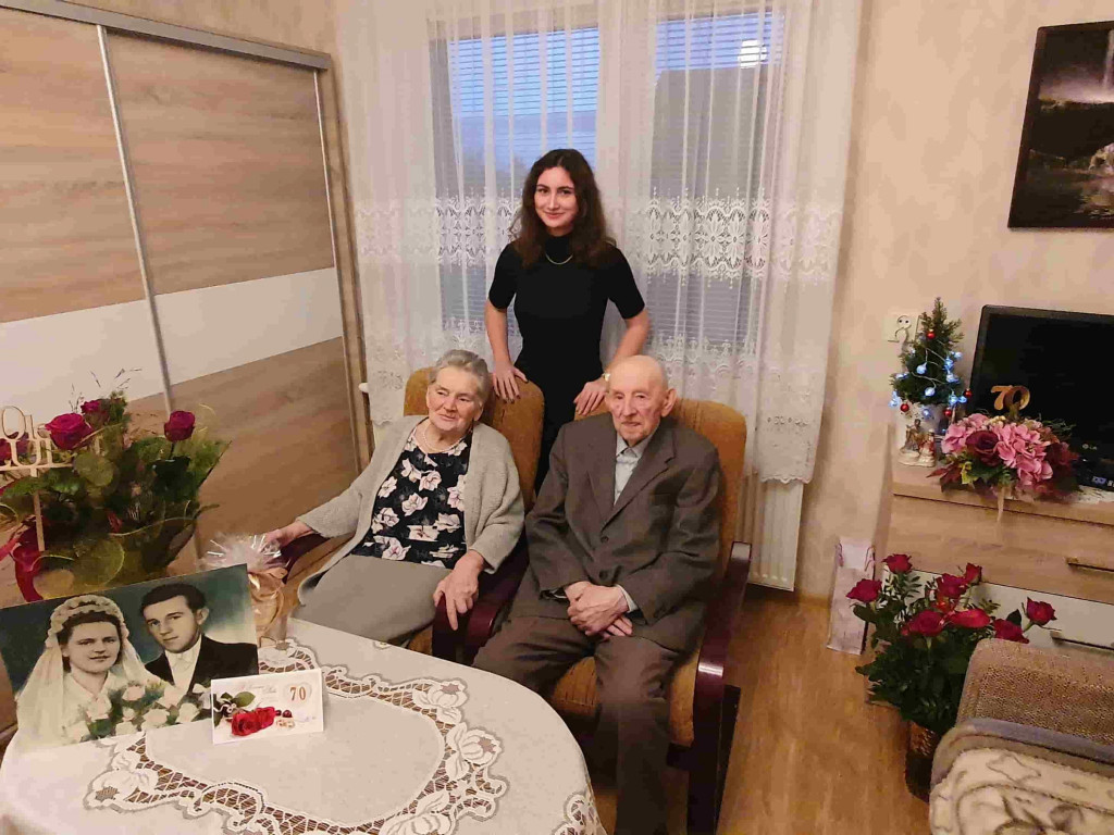 Małżeństwo z Orzechowa obchodzi 70 rocznicę ślubu. Jaki mają przepis na udany związek?