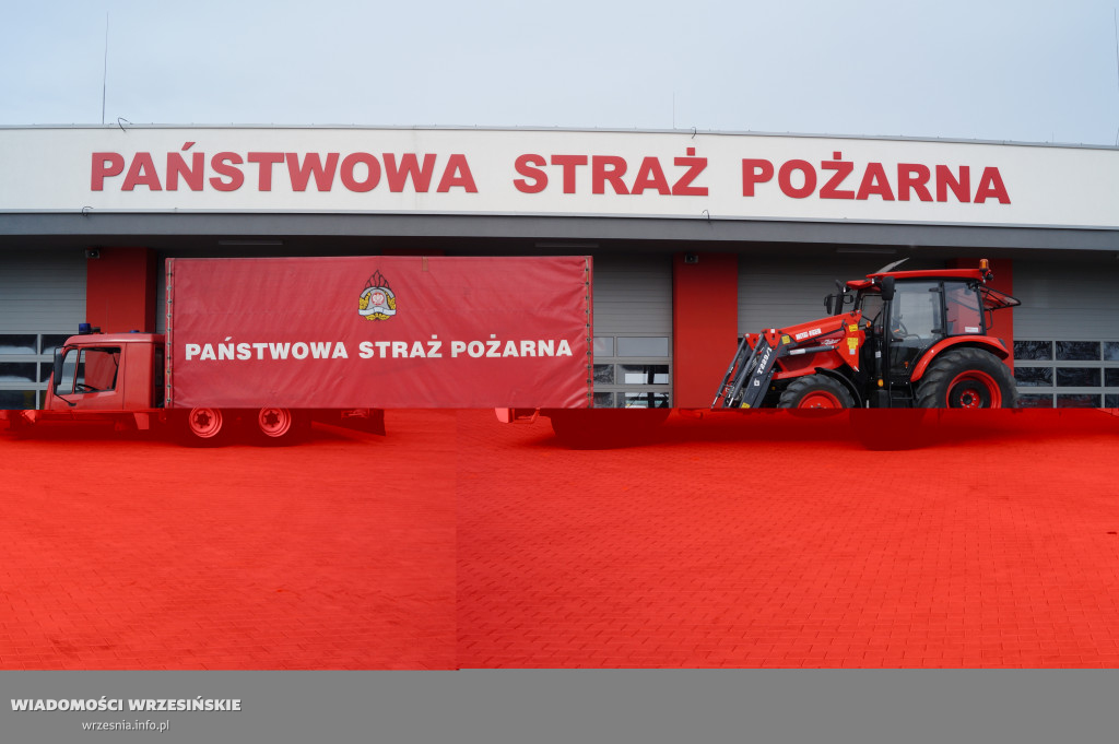 Nowe pojazdy na stanie komendy strażackiej