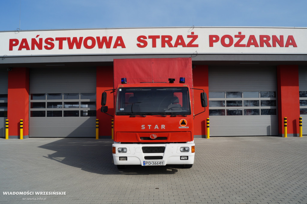 Nowe pojazdy na stanie komendy strażackiej