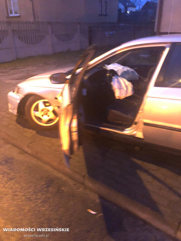 Szaleńcza jazda ulicami Wrześni