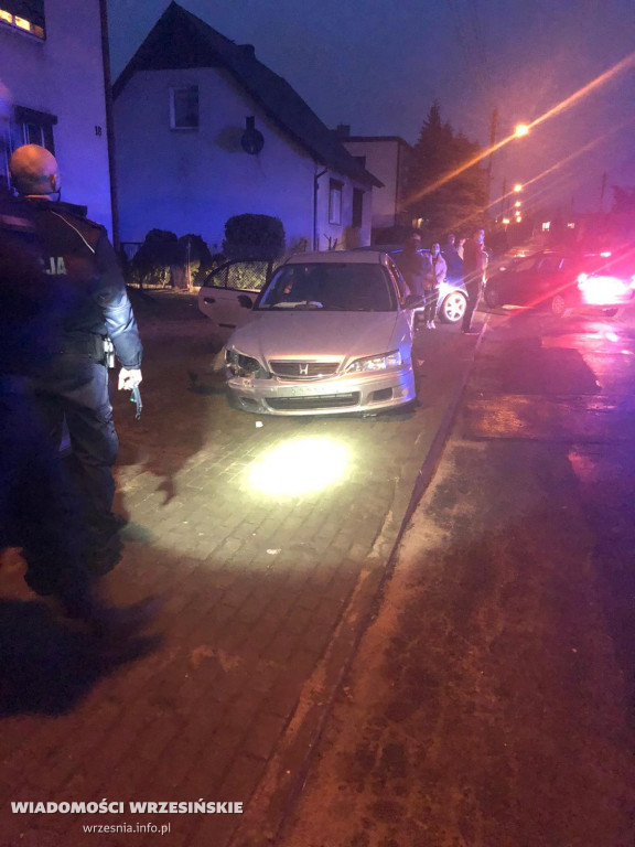 Szaleńcza jazda ulicami Wrześni