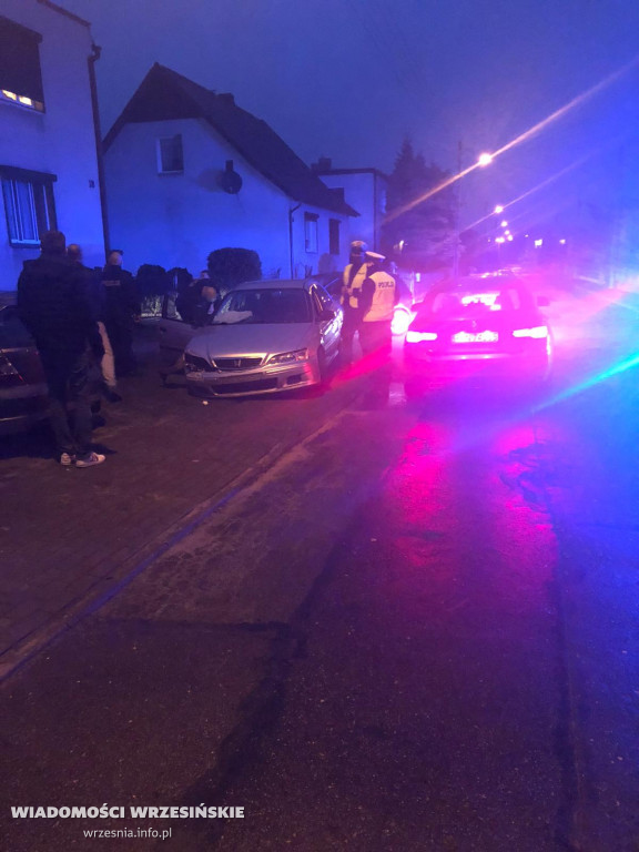 Szaleńcza jazda ulicami Wrześni