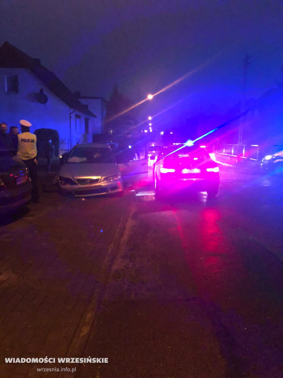 Szaleńcza jazda ulicami Wrześni