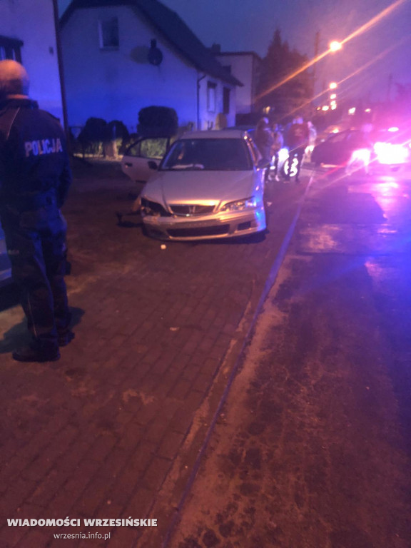 Szaleńcza jazda ulicami Wrześni