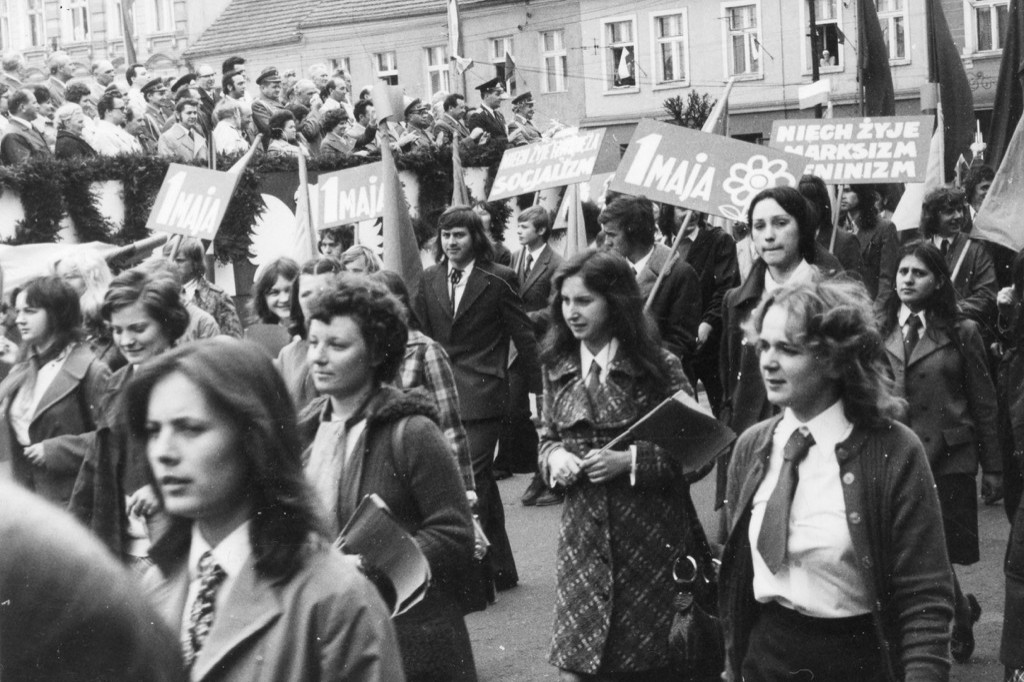 Pochody pierwszomajowe we Wrześni