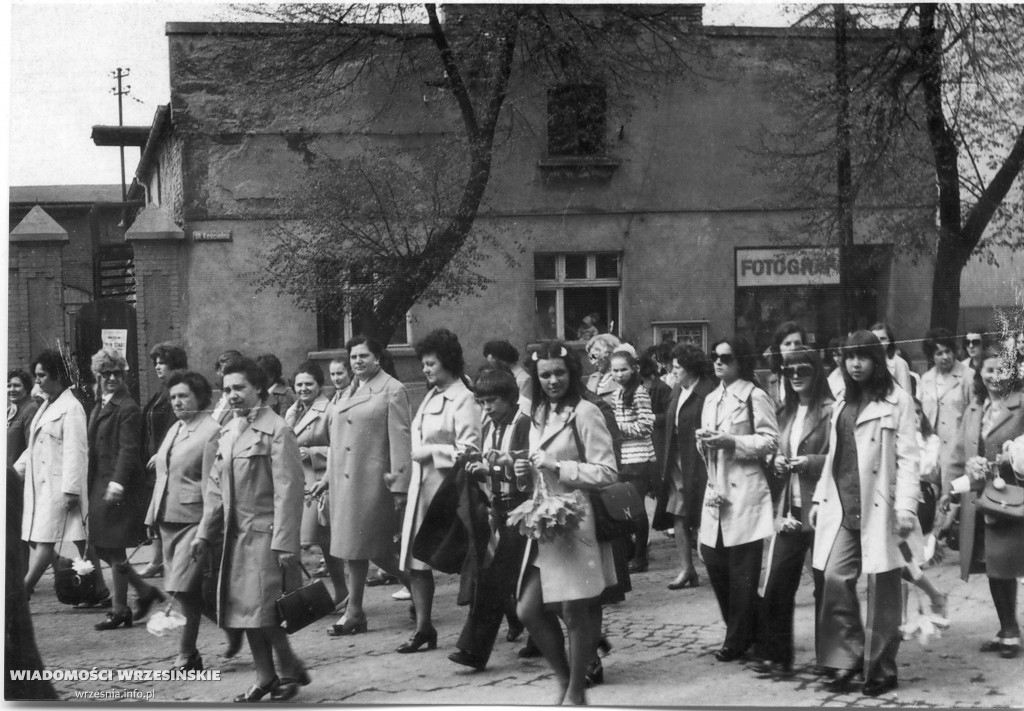 Pochody pierwszomajowe we Wrześni