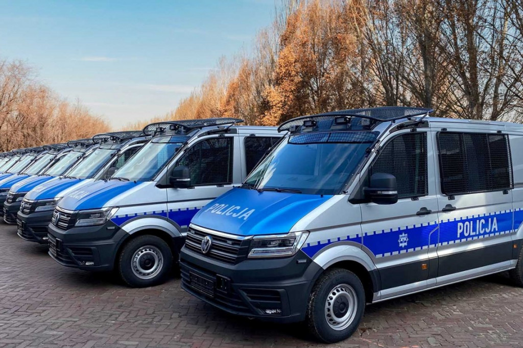 Volkswageny z Wrześni w służbie polskiej policji