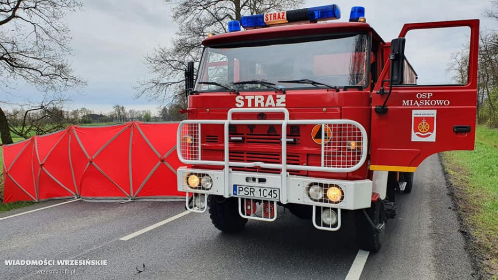 Wypadek w Miąskowie. Zginęła 32-latka