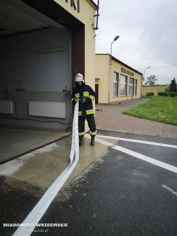 Kontrola gotowości bojowej w OSP Węgierki