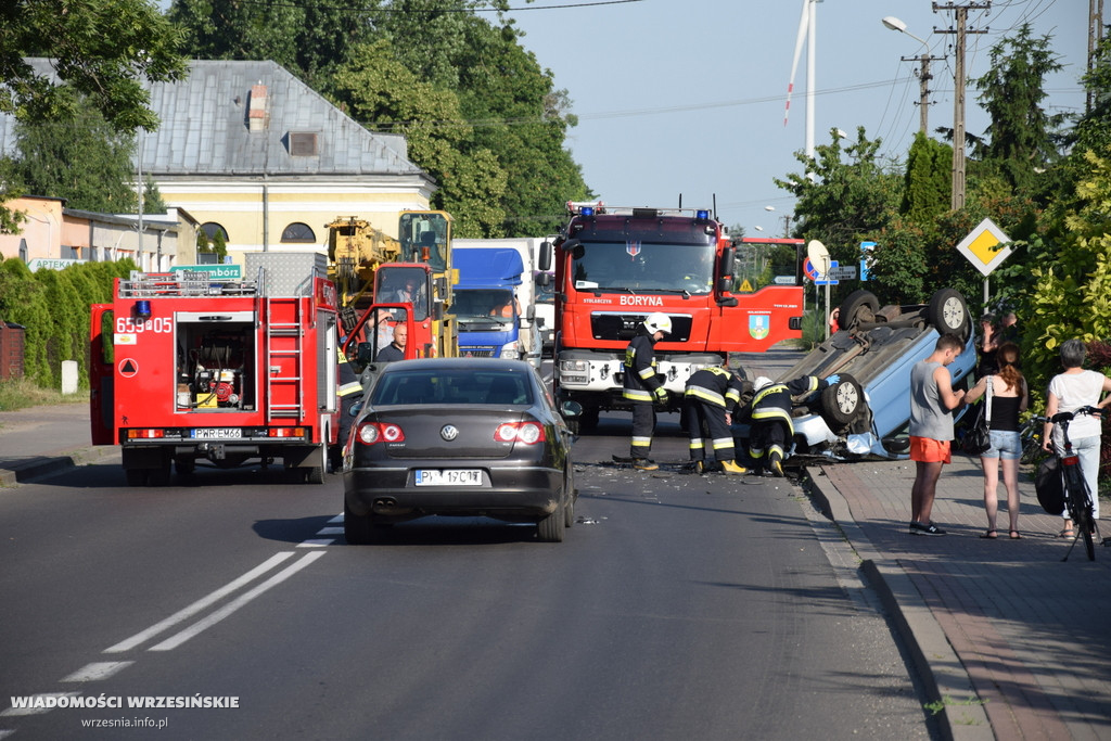 Wypadek w centrum Kołaczkowa