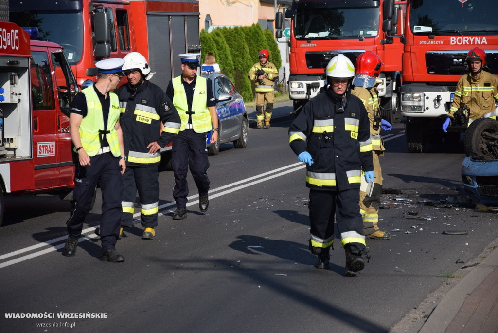 Wypadek w centrum Kołaczkowa