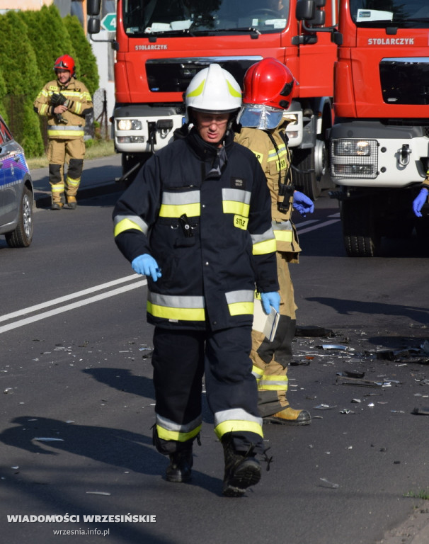Wypadek w centrum Kołaczkowa