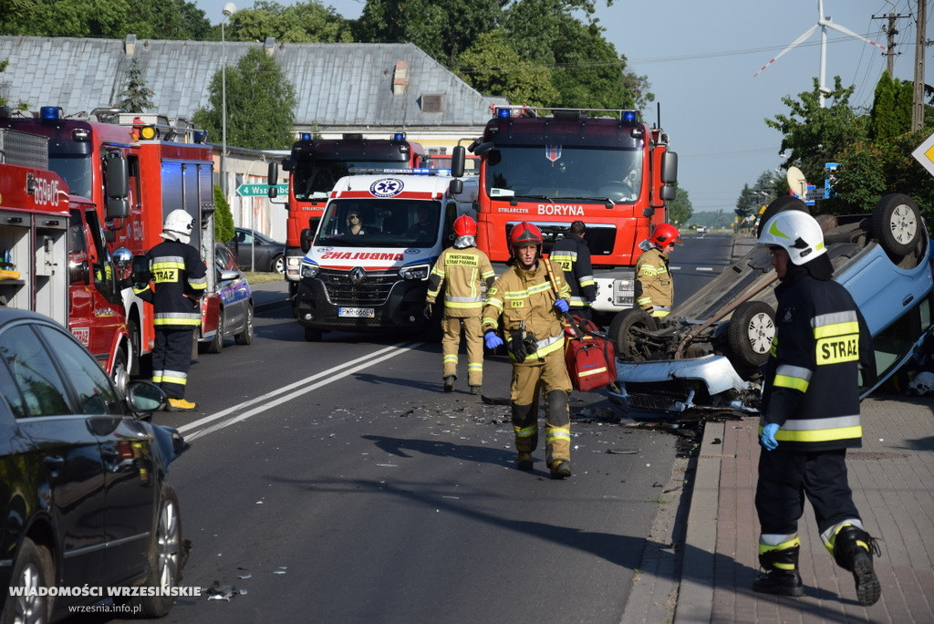 Wypadek w centrum Kołaczkowa