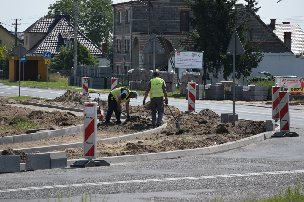 Budowa ścieżki w Kołaczkowie