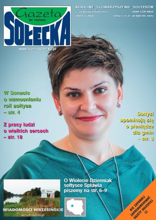 Wioleta Dzienniak Sołtys Roku 2020