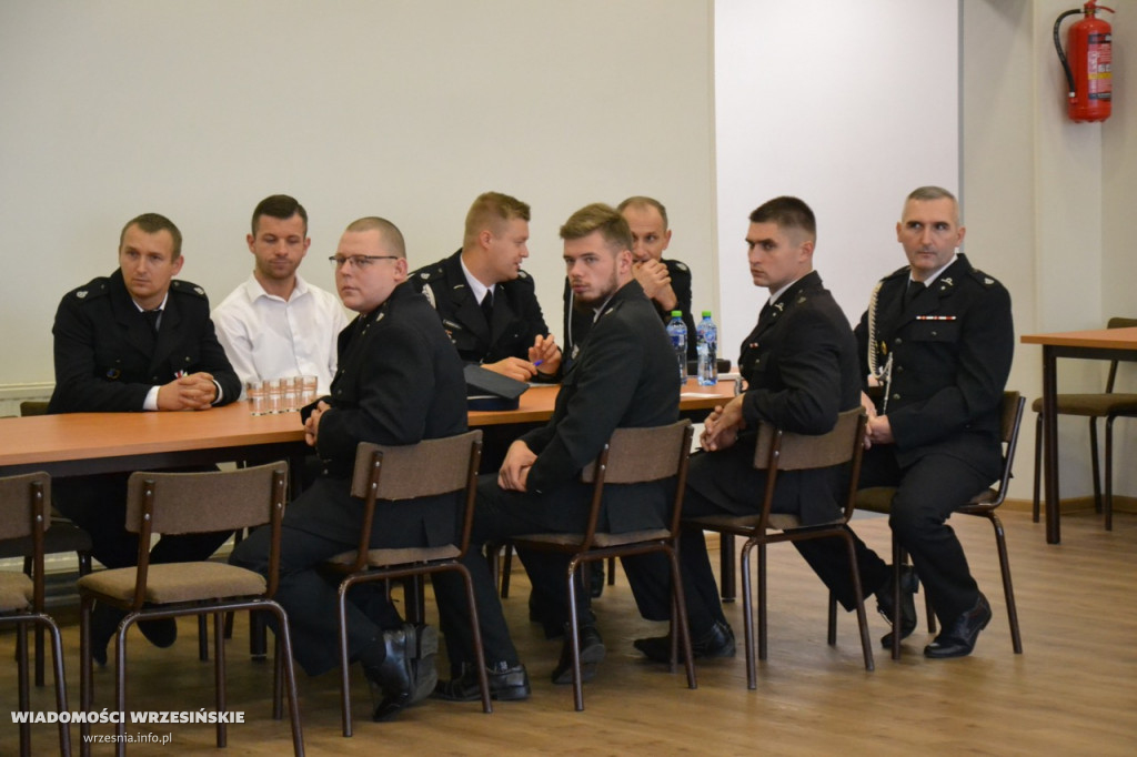 Pokoleniowa zmiana w zarządzie OSP gminy Września