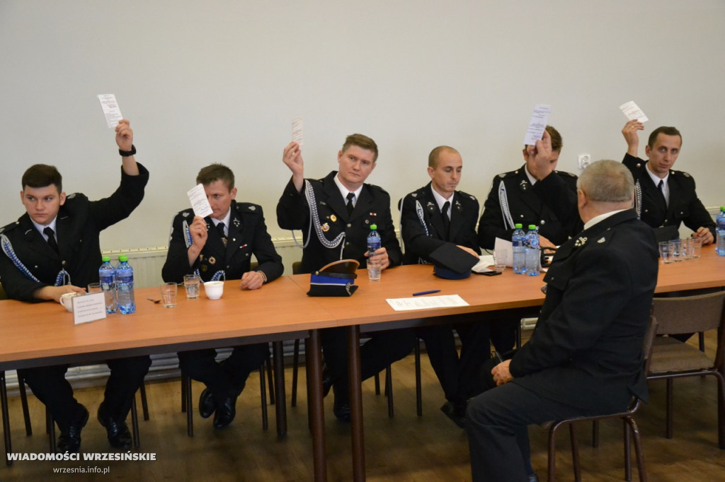 Pokoleniowa zmiana w zarządzie OSP gminy Września