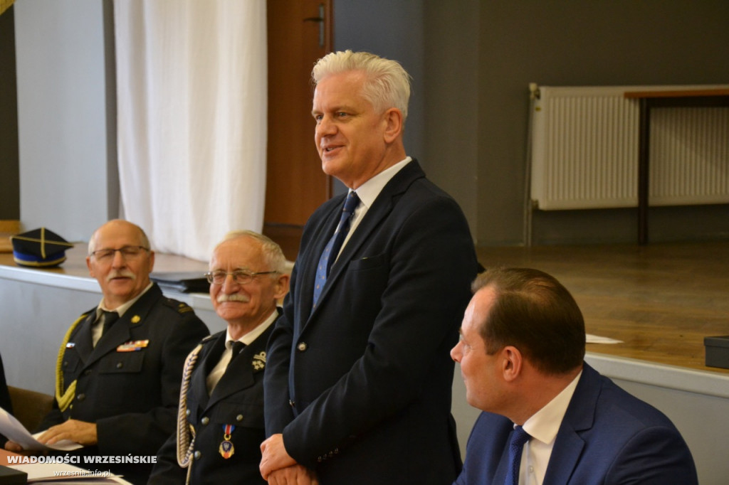 Pokoleniowa zmiana w zarządzie OSP gminy Września