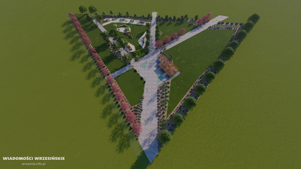 Dwa projekty parku przy ul. Śmidowicz