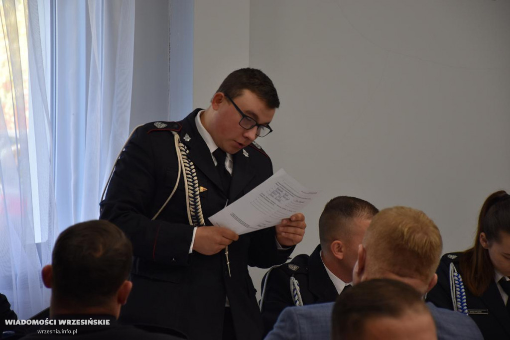 Piotr Sikora pokieruje strażakami w gminie Pyzdry