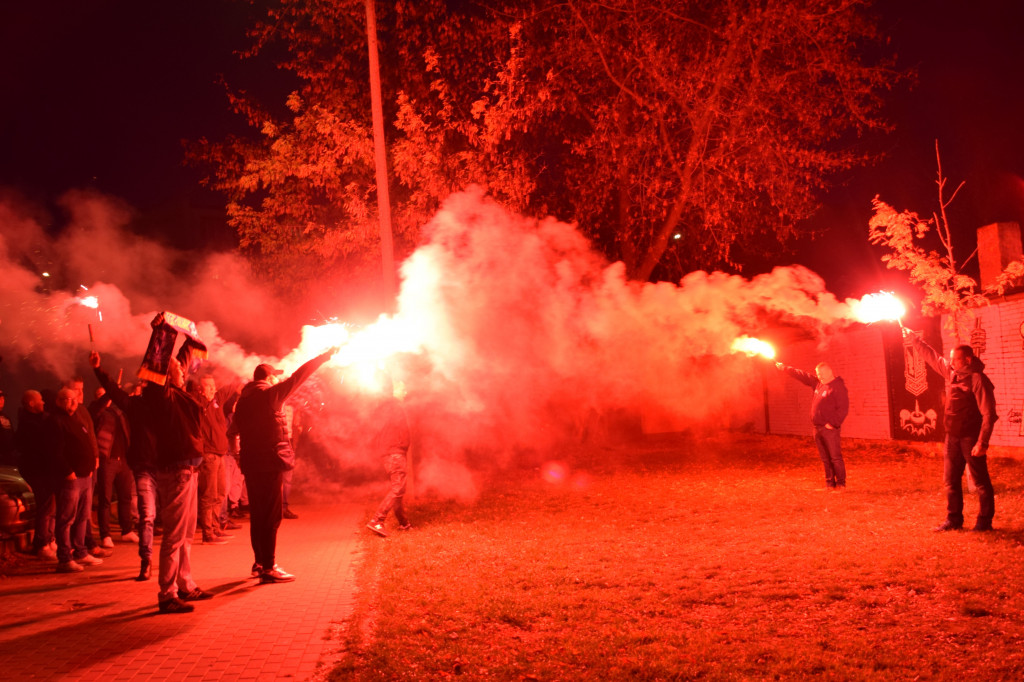 Sektor Niebo. Kibice uczcili zmarłych kolegów
