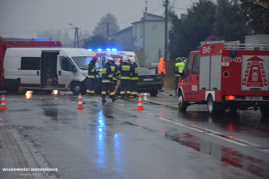Wypadek w centrum Kołaczkowa