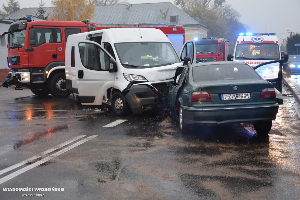 Wypadek w centrum Kołaczkowa