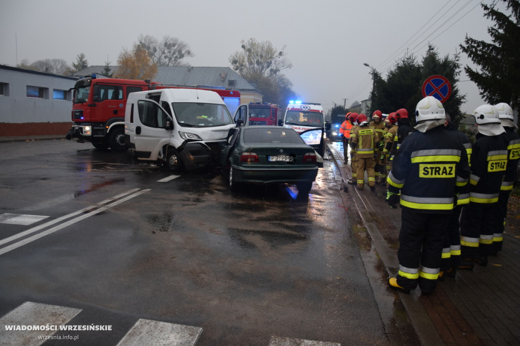 Wypadek w centrum Kołaczkowa
