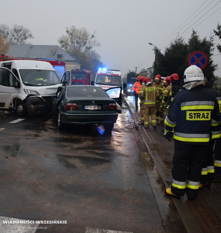 Wypadek w centrum Kołaczkowa