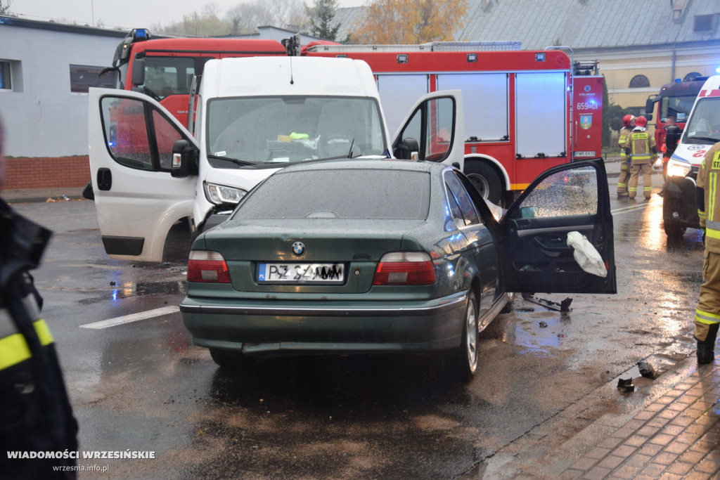 Wypadek w centrum Kołaczkowa