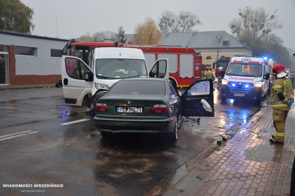Wypadek w centrum Kołaczkowa