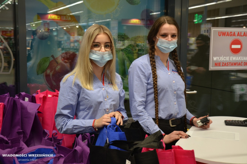 Rekordowe tłumy na otwarciu Aldi we Wrześni