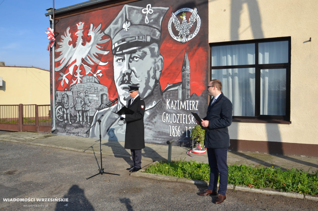 Odsłonięto mural w Gozdowie. Zobacz galerię zdjęć