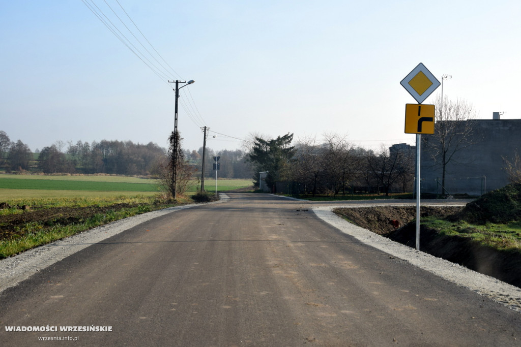 Nowe drogi w Sokolnikach
