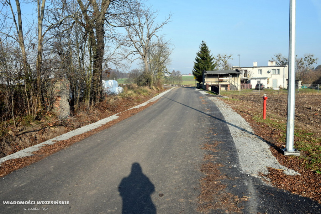 Nowe drogi w Sokolnikach