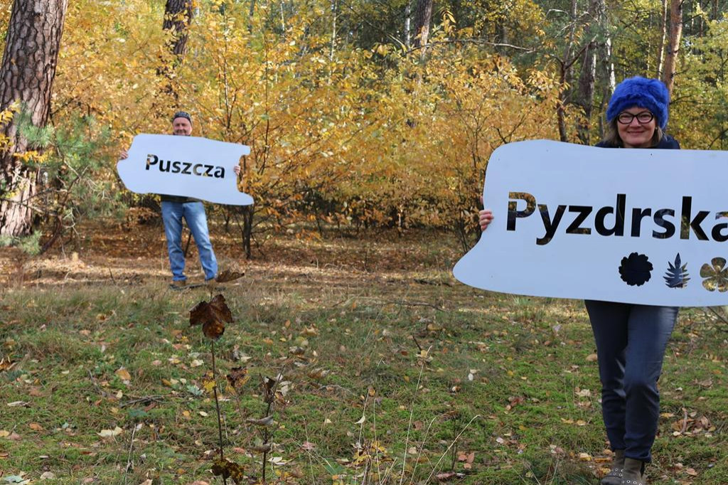 Puszcza Pyzdrska witaczem wita
