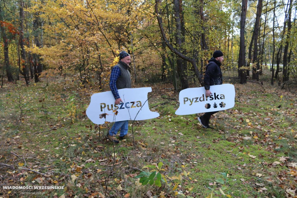 Puszcza Pyzdrska witaczem wita