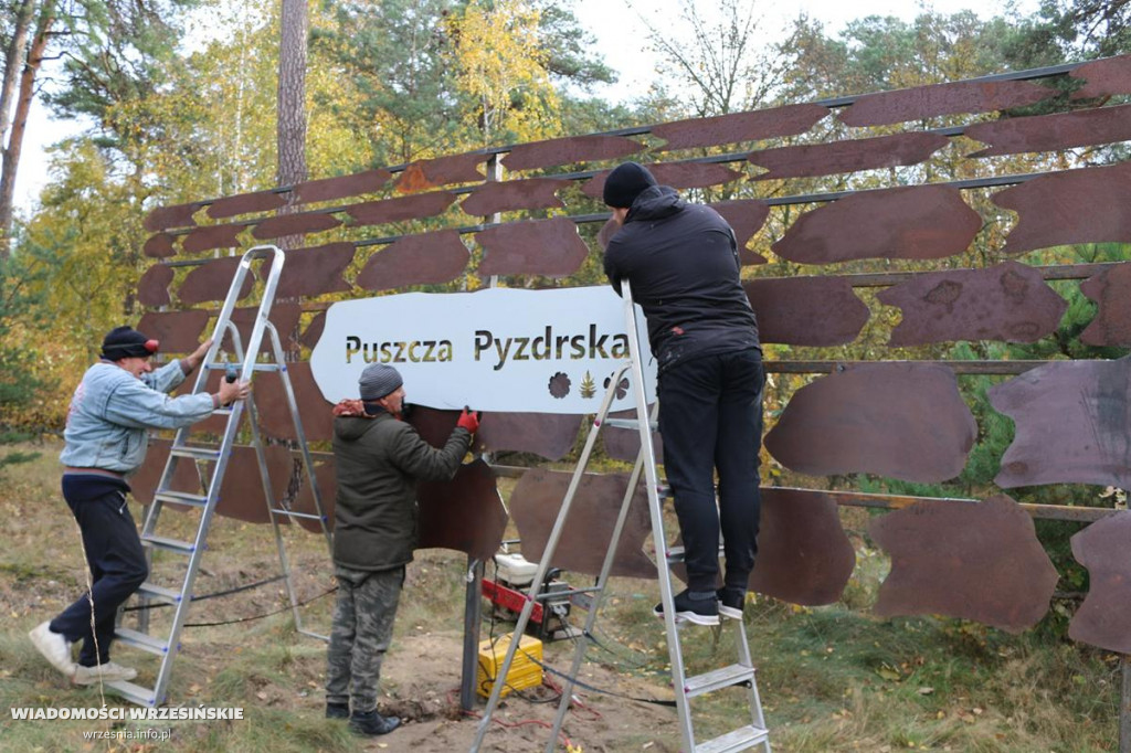 Puszcza Pyzdrska witaczem wita