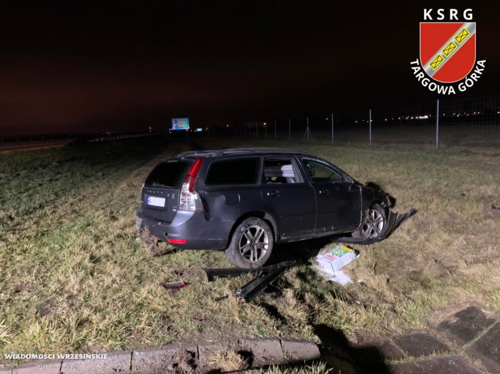 Wypadek na A2. Jedna osoba trafiła do szpitala