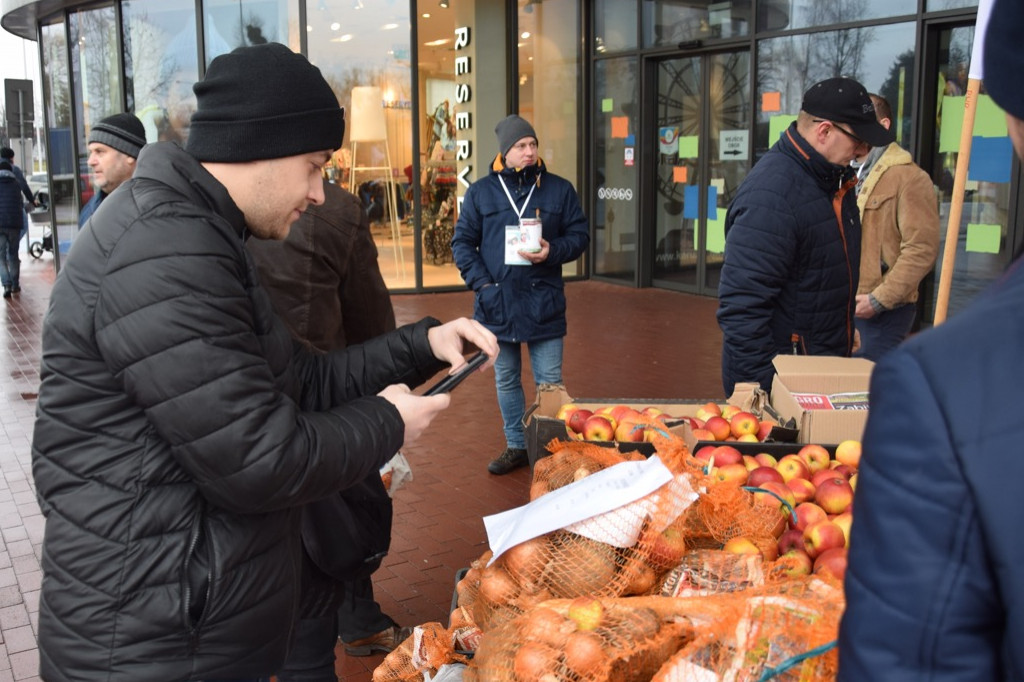 Protest AgroUnii we Wrześni