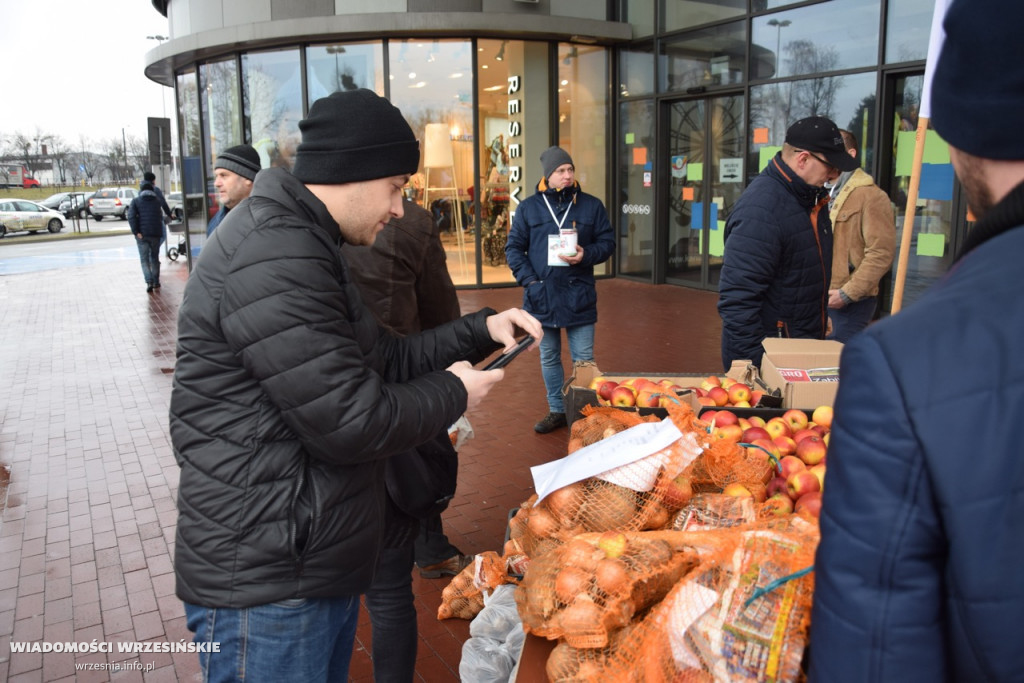 Protest AgroUnii we Wrześni